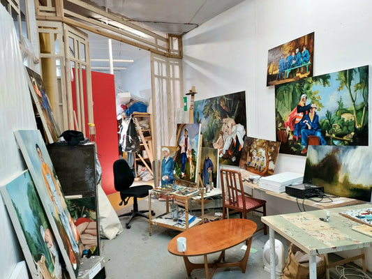 Chris Grisley's Studio (from the archive)