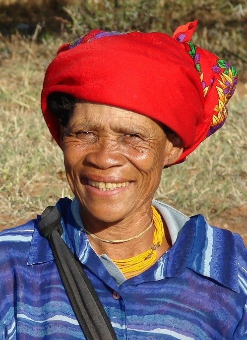 In memory of San artist Cg'ose Ntcox'o (Cgoise) who died at the weekend.