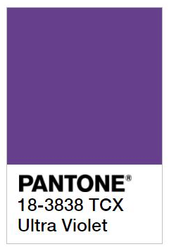 U L T R A   V I O L E T  - Pantone Colour of 2018