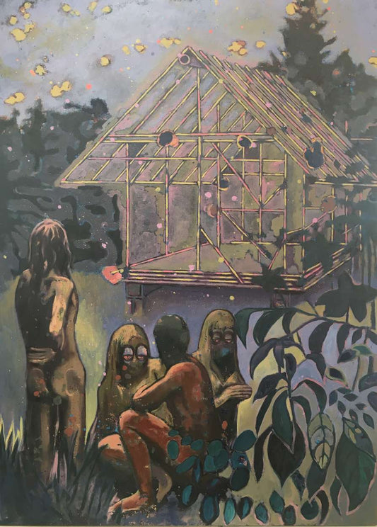 Work of the Week: Happy Hippie Home by Ed Saye