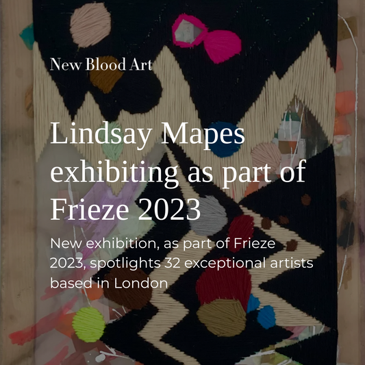 Lindsay Mapes to exhibit as part of Frieze