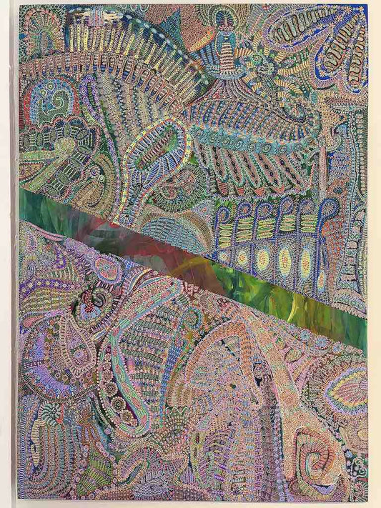 Alien by Emma-Louise Grady, original artwork