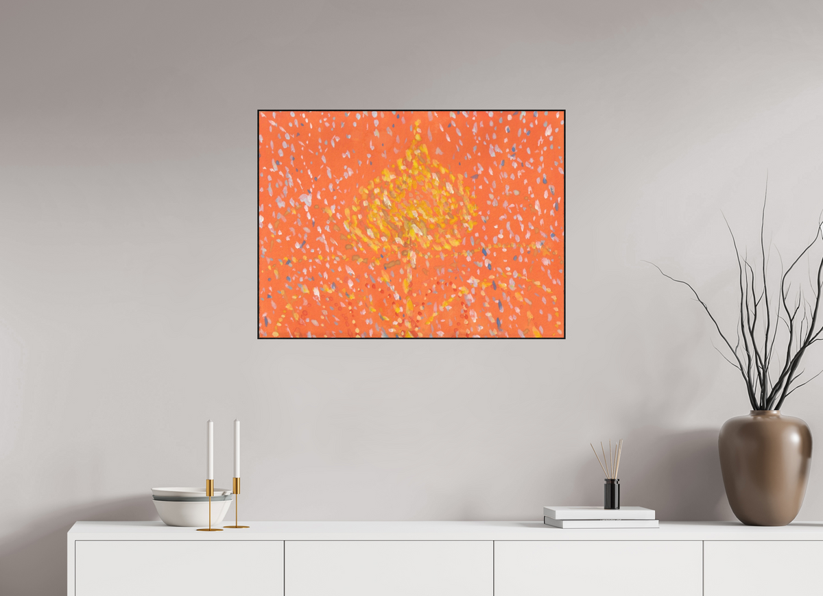 80.7 x 60 cm, PIGMENT ARTBOX BLACK OAK Crisis Scene III