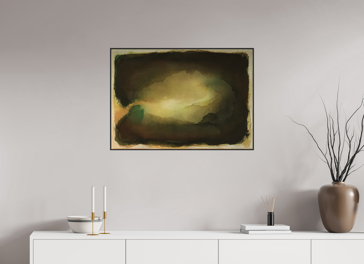 ISO A1 (84,1 x 59,4 cm), ALU BRUSHED GOLD ARTBOX BLACK Further, Further ...
