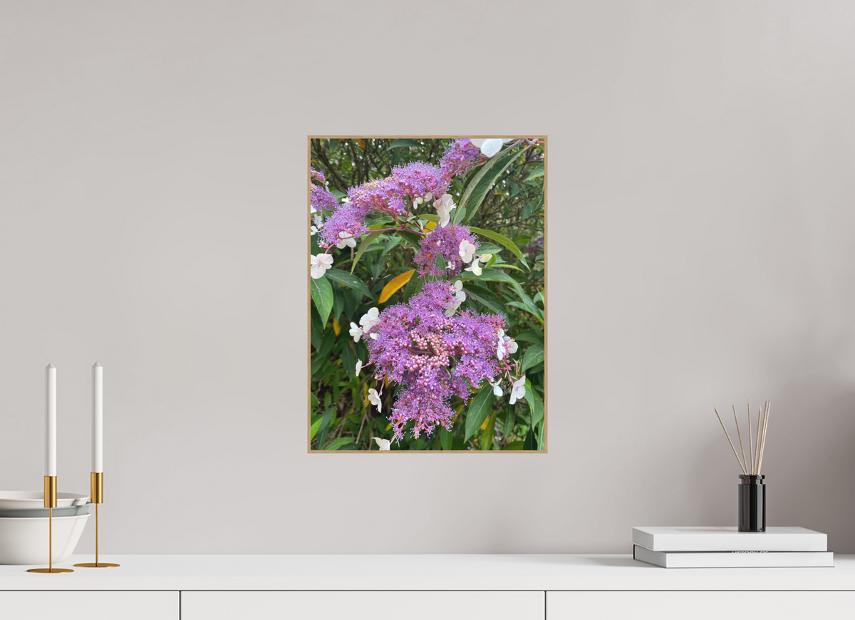 30 x 40 cm, PIGMENT ARTBOX NATURAL OAK Lilac Lacecap