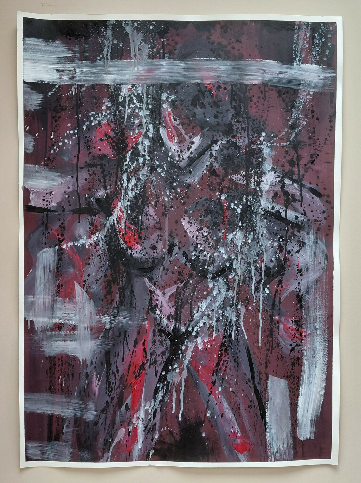 Hidden Figures - Rage by Vishali Joshi, original artwork