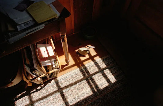 Desk, Who Drinks Your Tears? by Allison Gretchko, original photography
