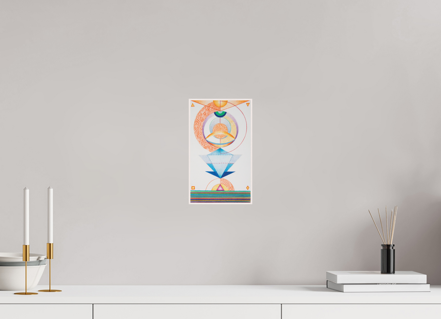 15 x 25.5 cm, TIA X, The Wheel Of Fortune