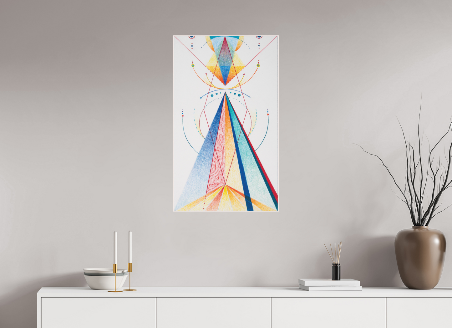 50 x 84 cm, TIA VIII, Strength