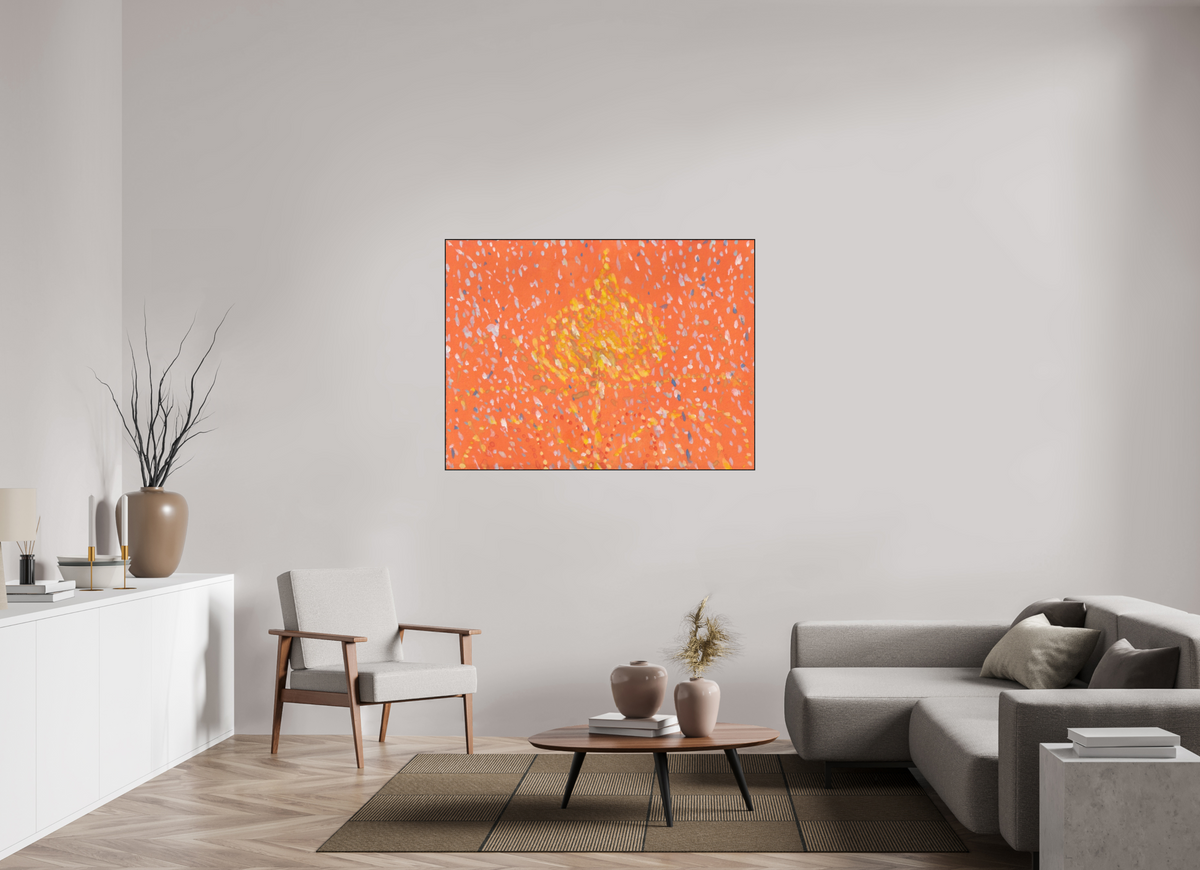 134.4 x 100 cm, PIGMENT ARTBOX BLACK OAK Crisis Scene III