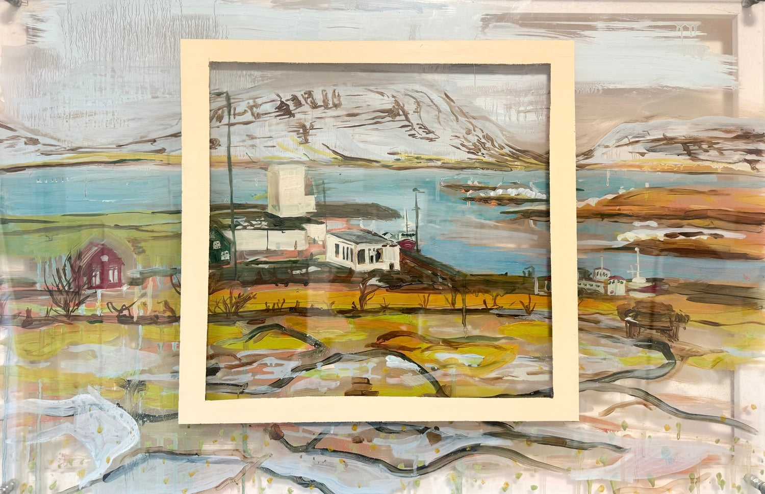 Eastfjords by Gabrielle J Moore, original painting