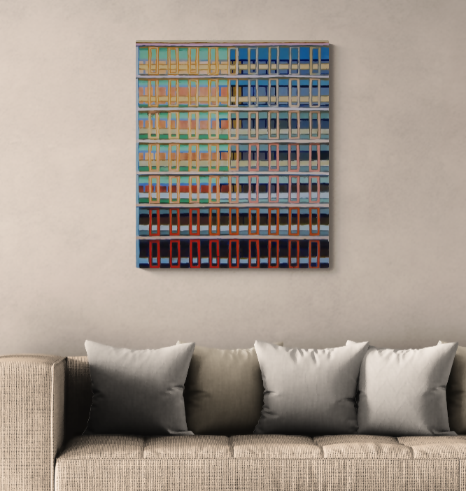 Metro Central Heights Edit 2 by Keith Robinson, original artwork