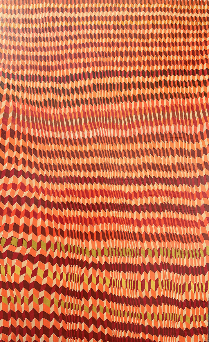 Frabrication O by Sara Willett, original artwork