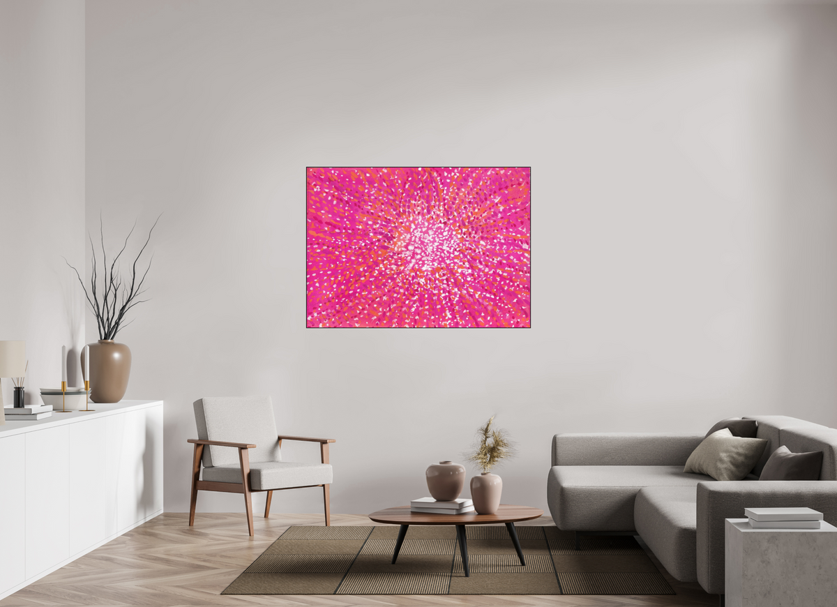 139.5 x 100 cm, PIGMENT ARTBOX BLACK OAK Support Scene III