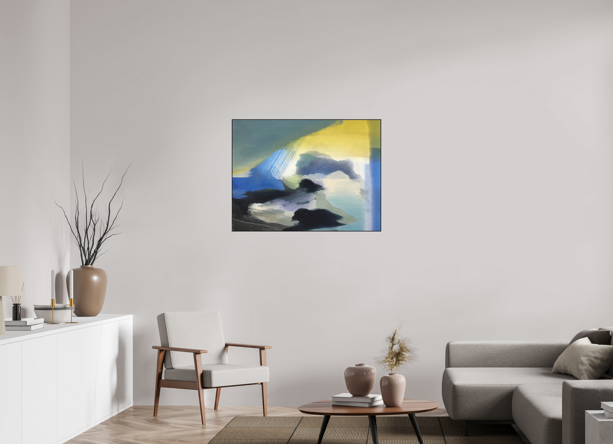 100 x 75 cm, PIGMENT ARTBOX BLACK OAK A Day of Which One Never Tires