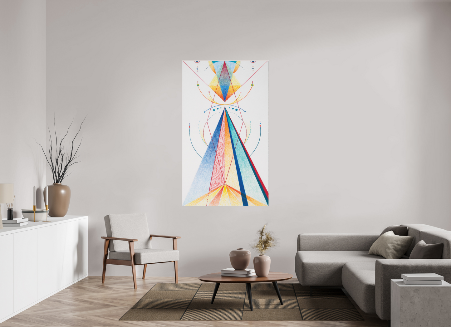 100 x 168 cm, TIA VIII, Strength