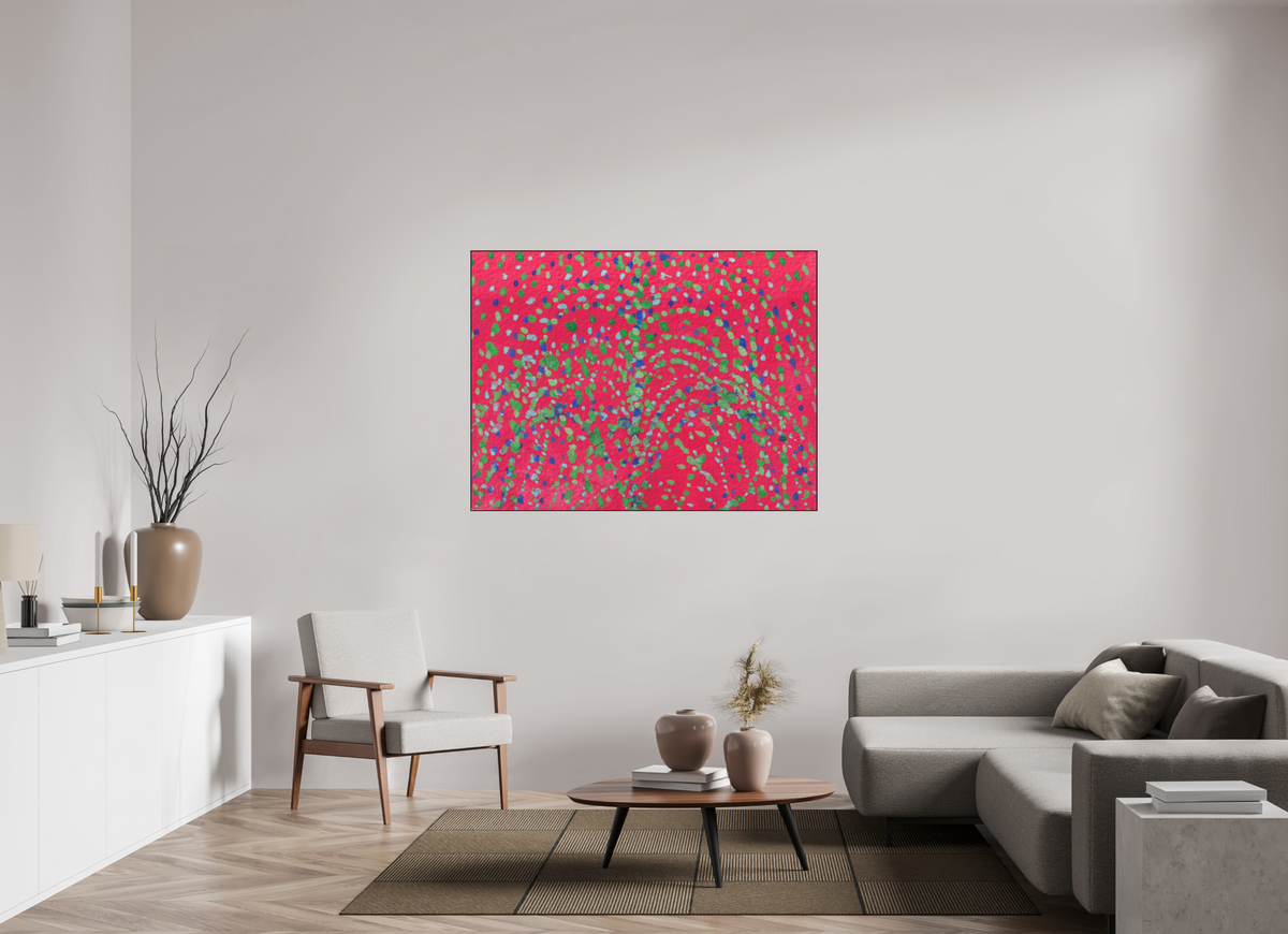 140 x 105 cm, PIGMENT ARTBOX BLACK OAK Crisis Scene II