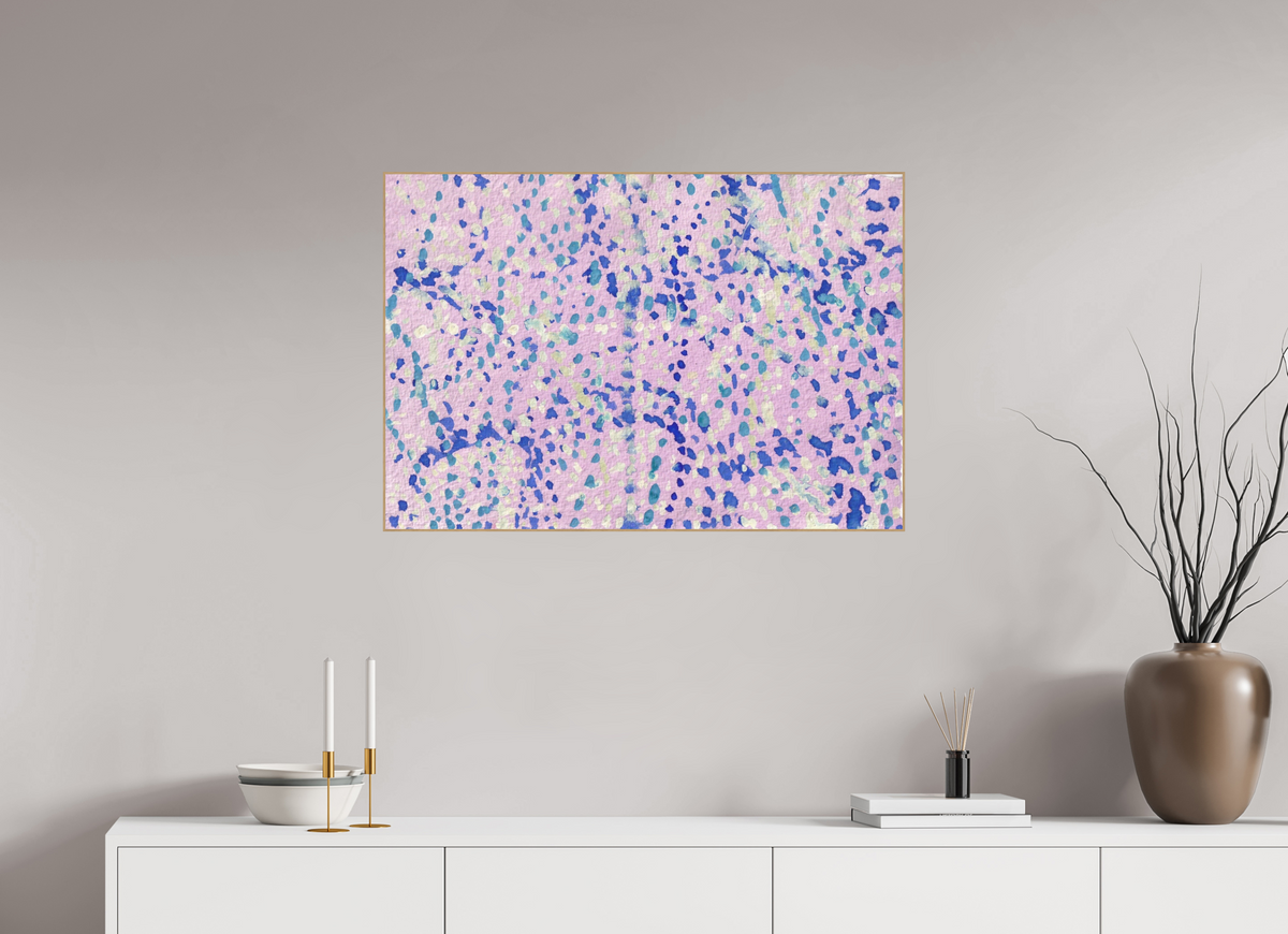 87.4 x 60 cm, PIGMENT ARTBOX NATURAL OAK Rush Scene II