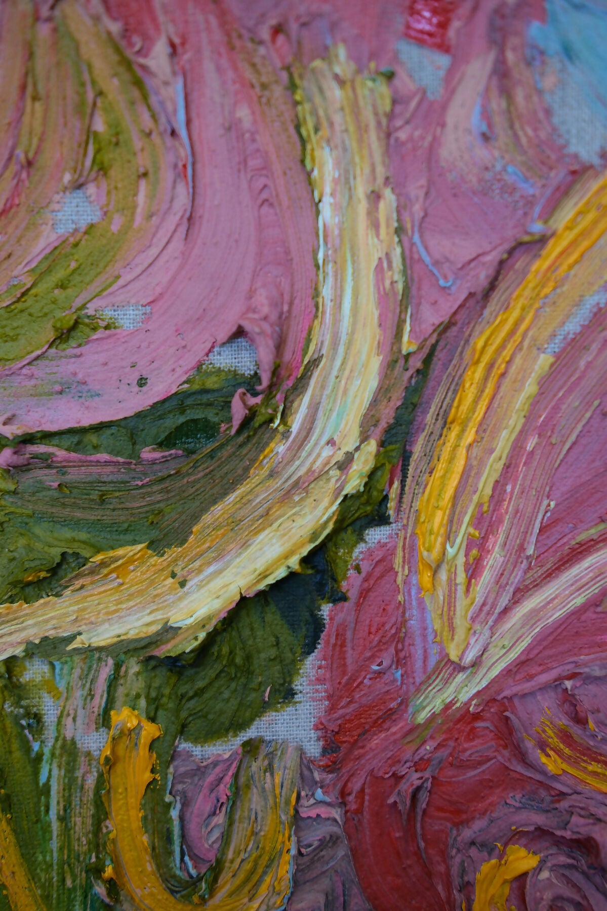 Every Leaf A Flower by Sian Egan, original artwork