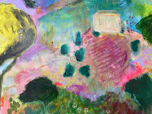 Ciel Jaune by Ruth Bateman, detail 1