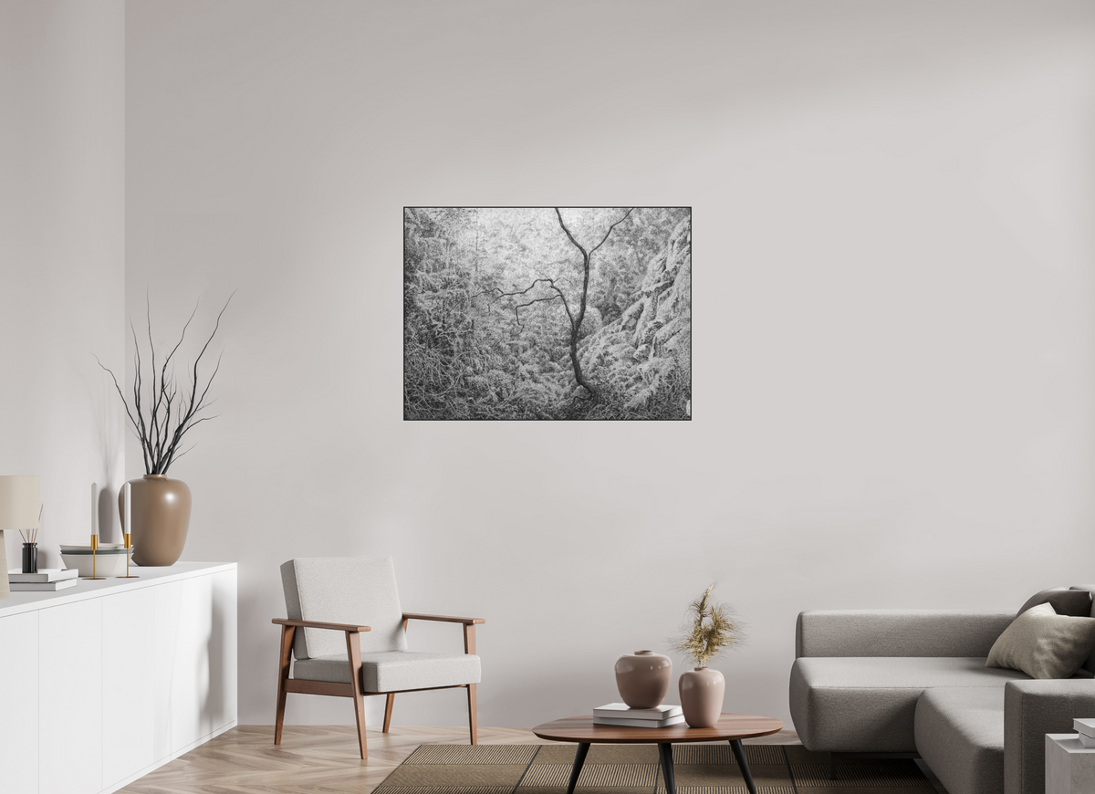 108 x 80 cm, PIGMENT ARTBOX BLACK OAK Waiting, 2026