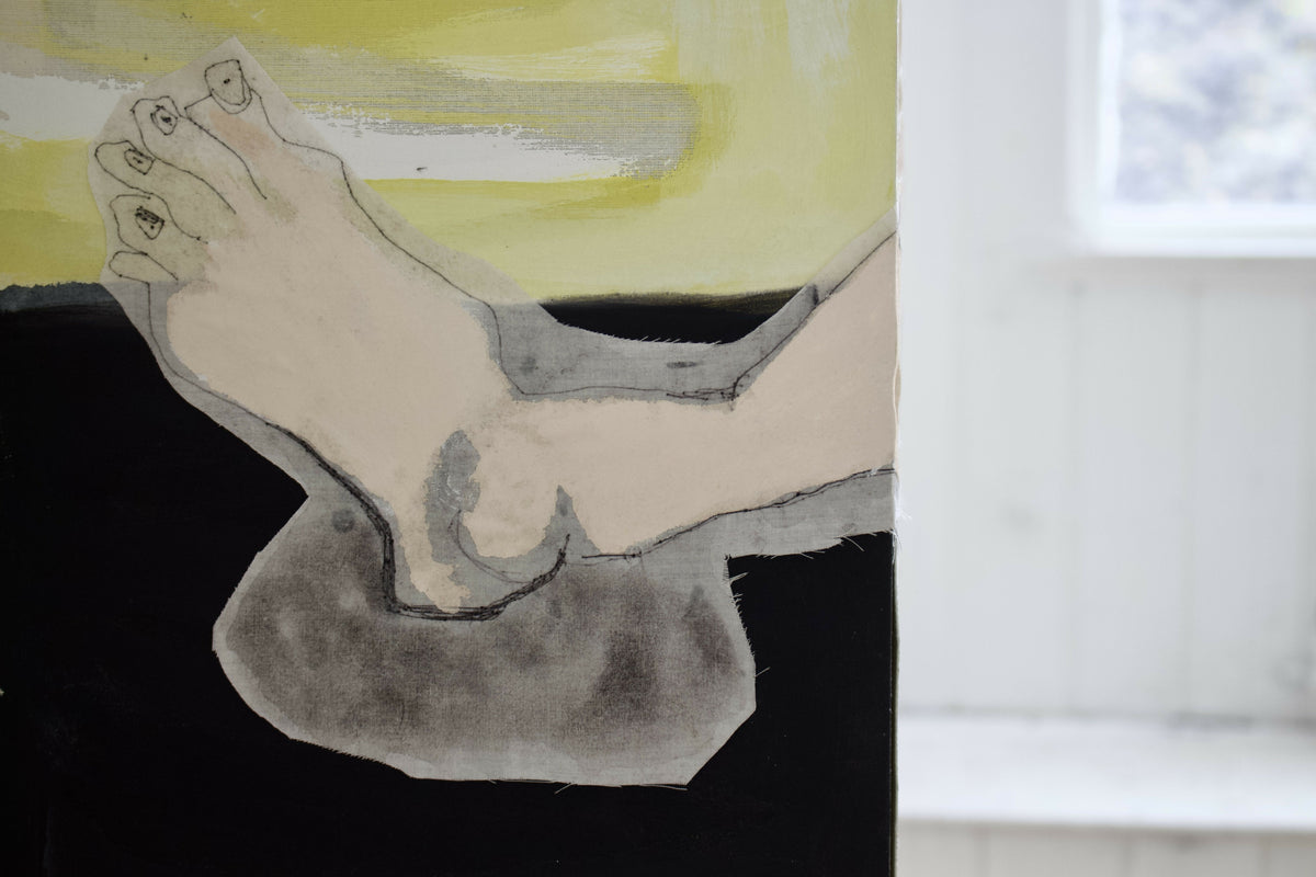 This is my only job How lucky you are by Bessie Schofield, original artwork