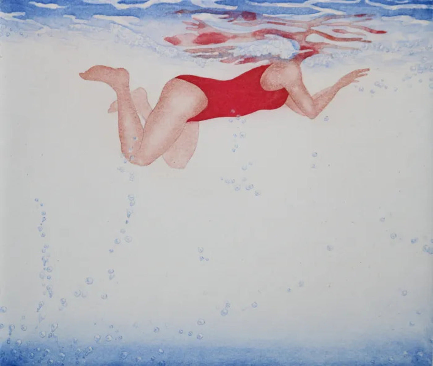 Swim Around VI by Emiko Aida, detail 1