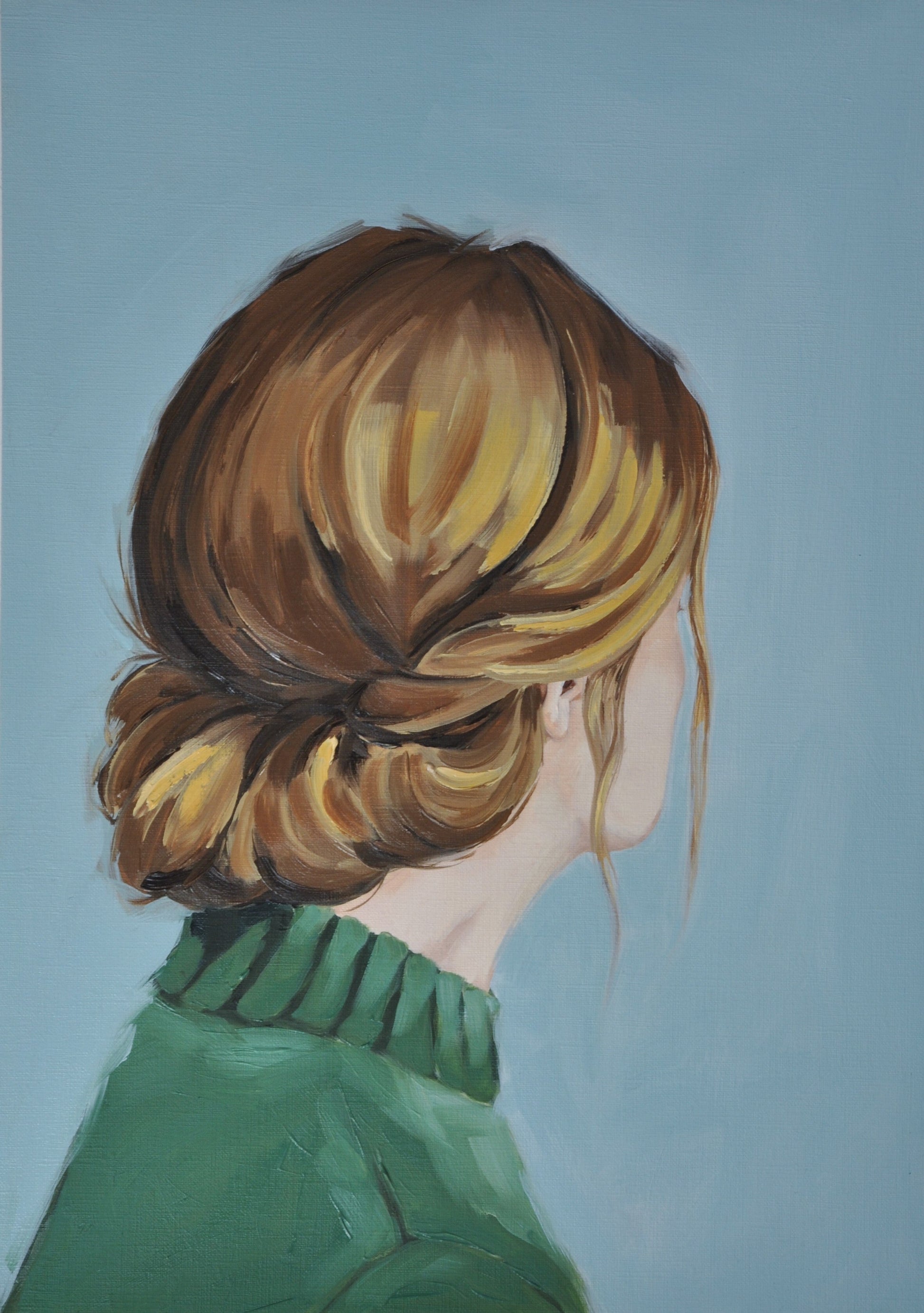 Golden Strands by Julia Blackshaw, original painting