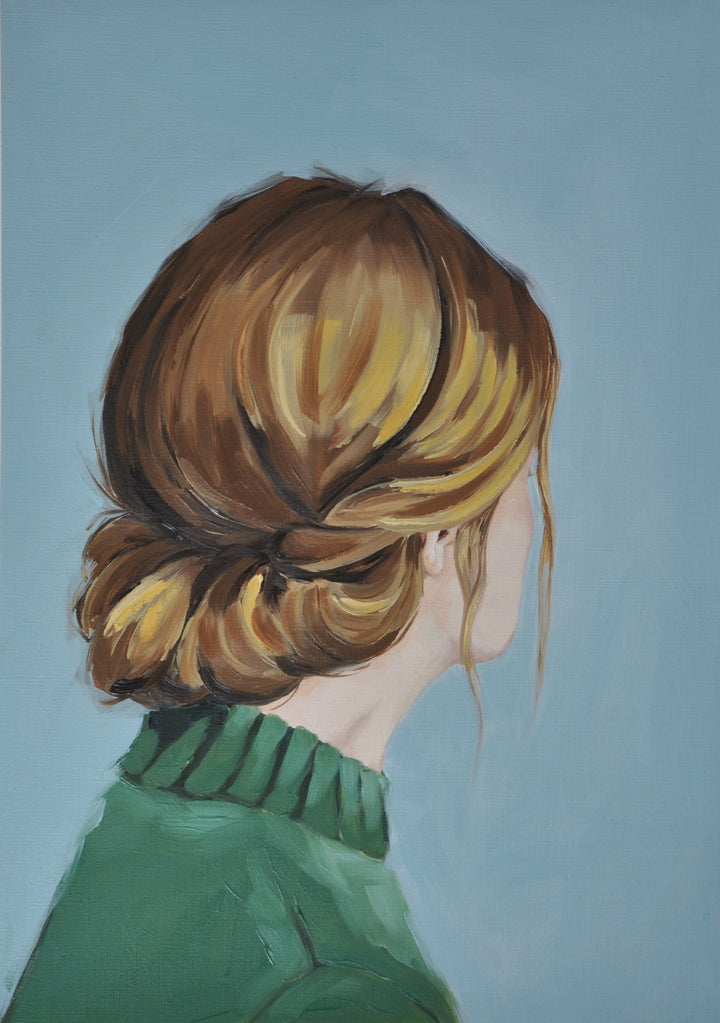 Golden Strands by Julia Blackshaw, original painting