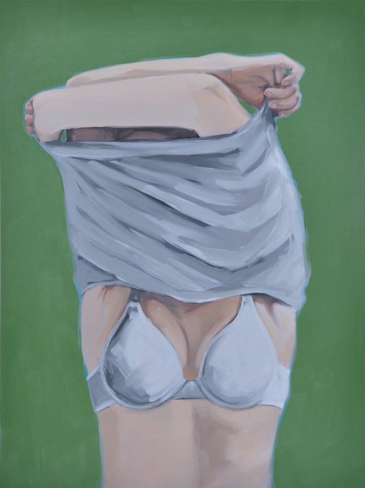 Undressing by Julia Blackshaw, original painting