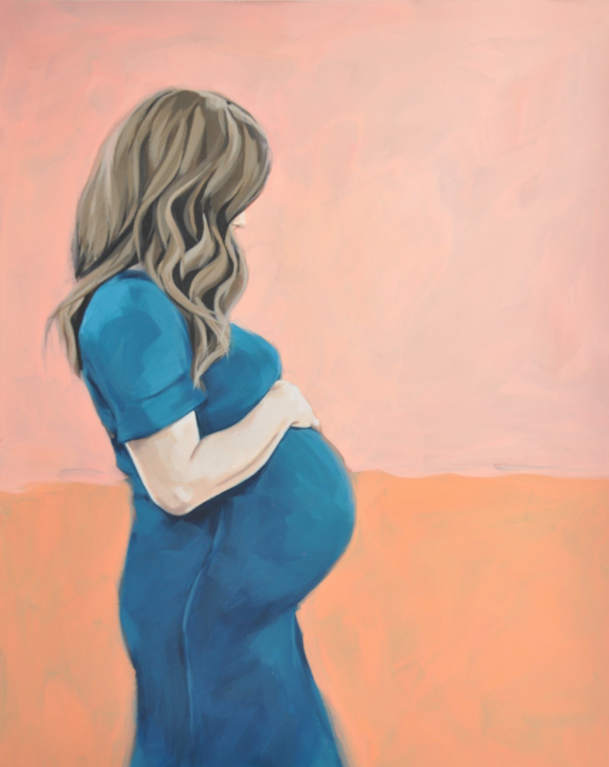 Longing To Meet You by Julia Blackshaw, original painting
