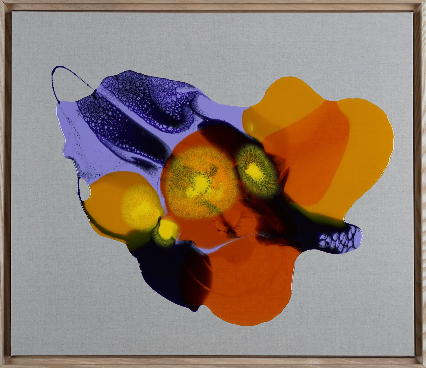 Flare Burst by Orlanda Broom, original painting