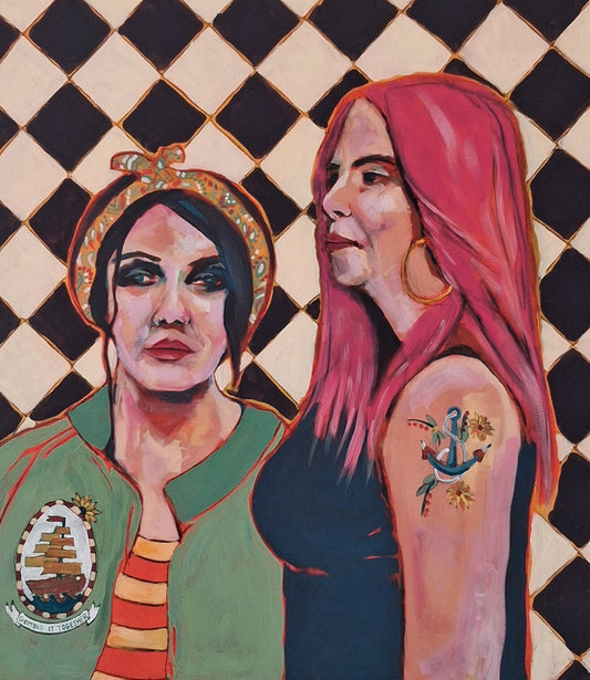 Getting My Head Together by Natalie Chapman, original painting