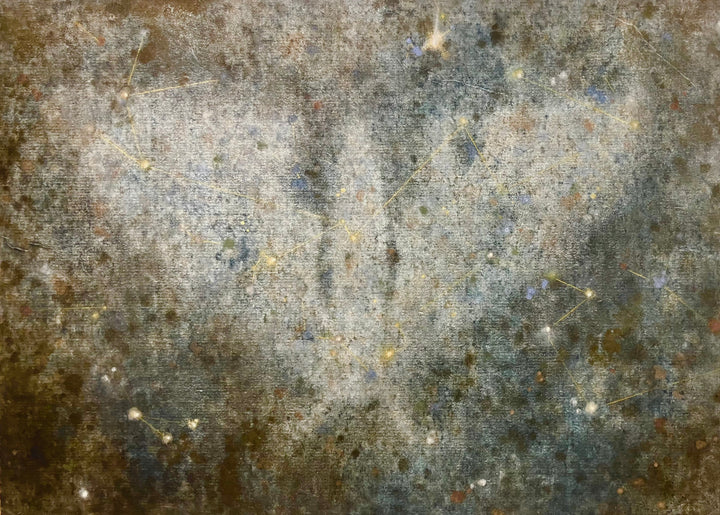 Night Atlas: Page XI by Luo-Han Chen, original painting