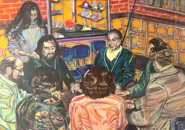 Seance by Gabrielle J Moore, original painting