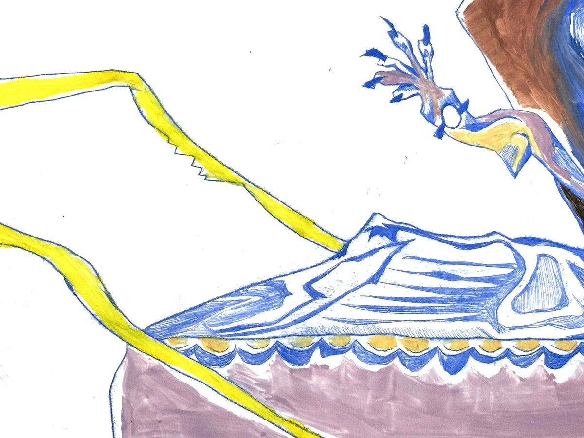 Reproductive rights are burning alive by Bessie Schofield, original artwork