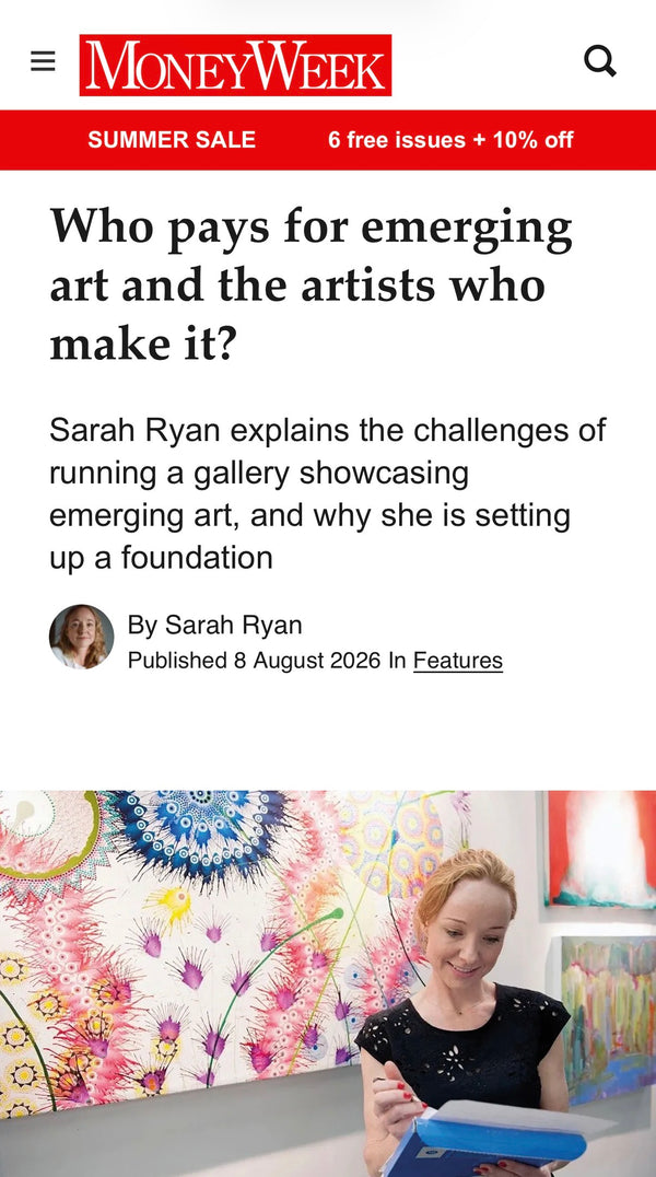 Who pays for emerging art and the artists who make it?
