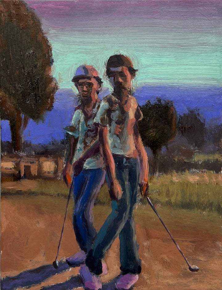 Multiplayer Game by Ed Saye, original painting