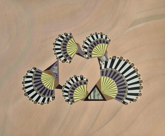 Heather Wreath by Larissa Virdee, original painting