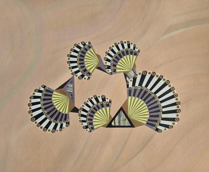 Heather Wreath by Larissa Virdee, original painting