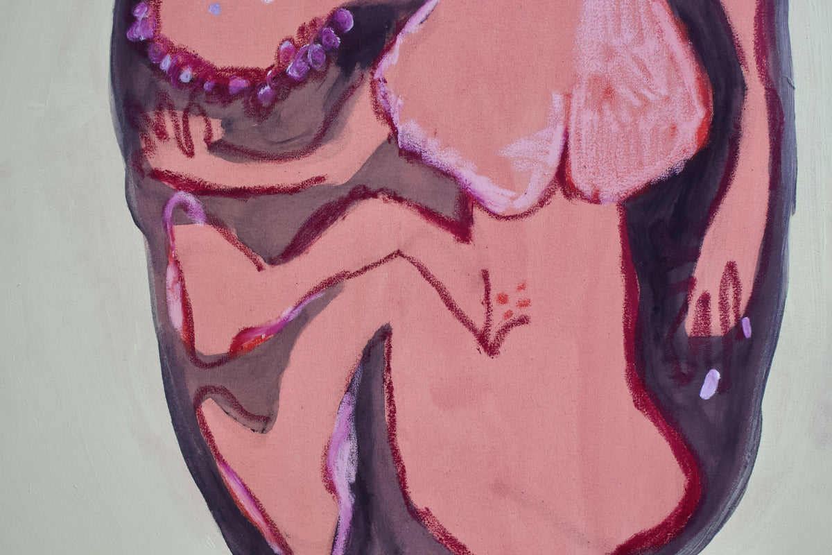 Foetus by Bessie Schofield, original artwork