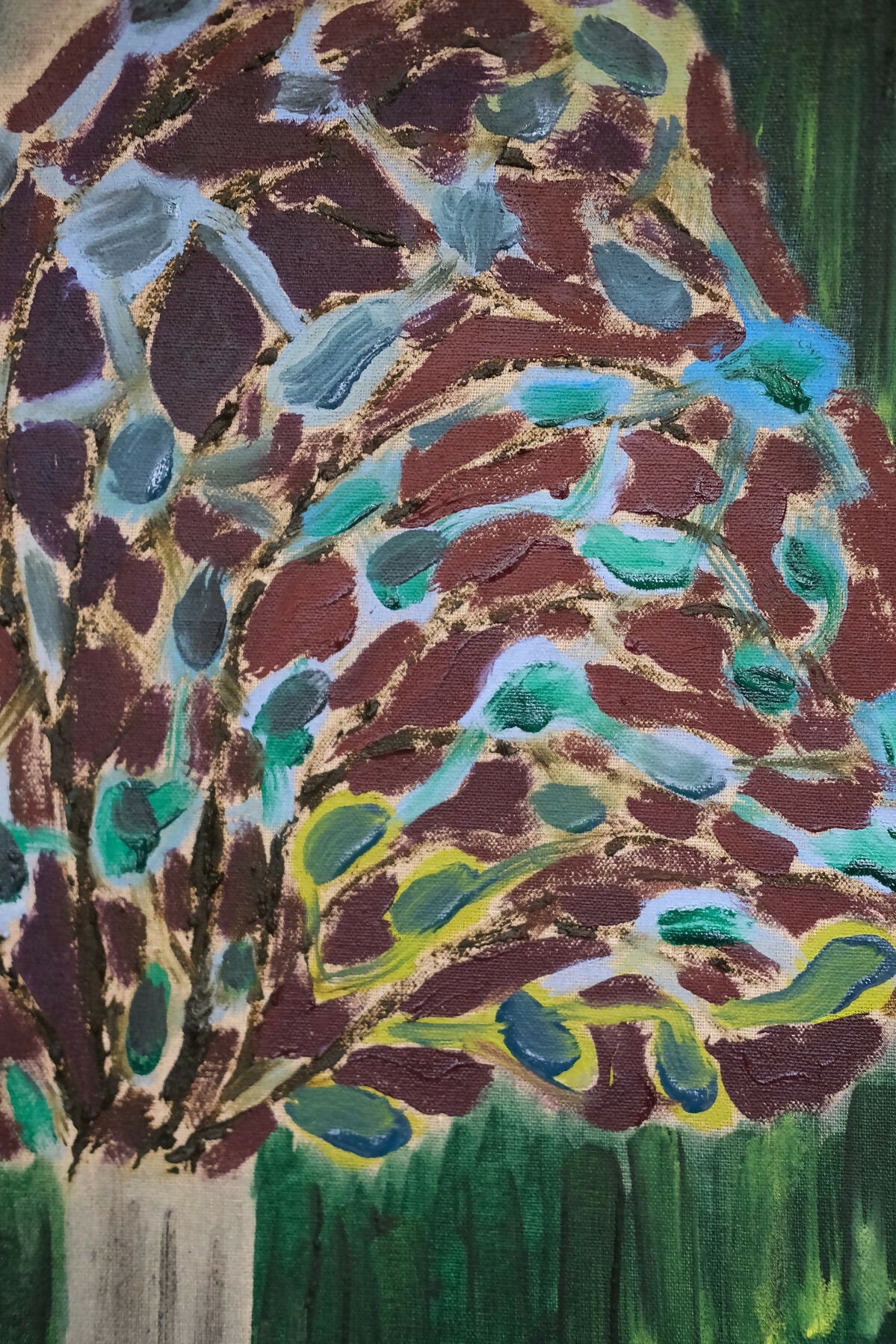 I Have Swallowed Moss and Moon by Sian Egan, original artwork