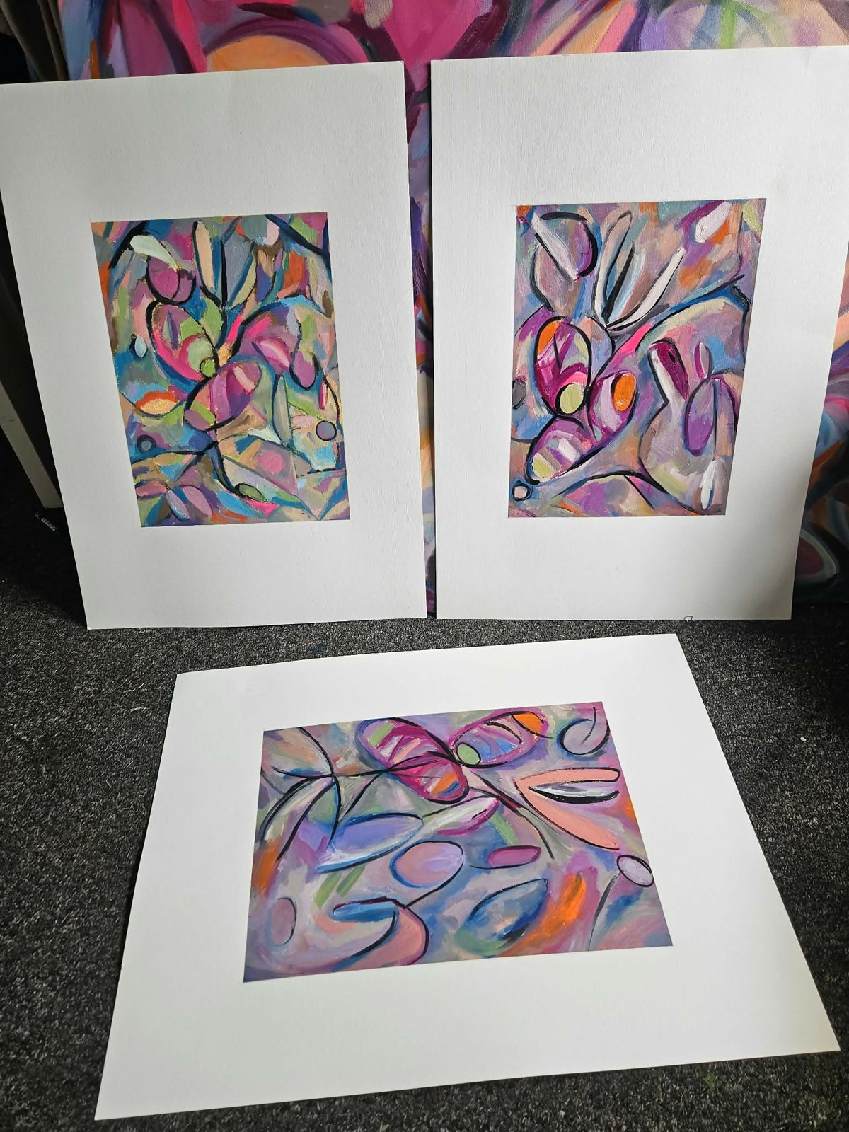 Small Worlds One by Sally Green, original artwork