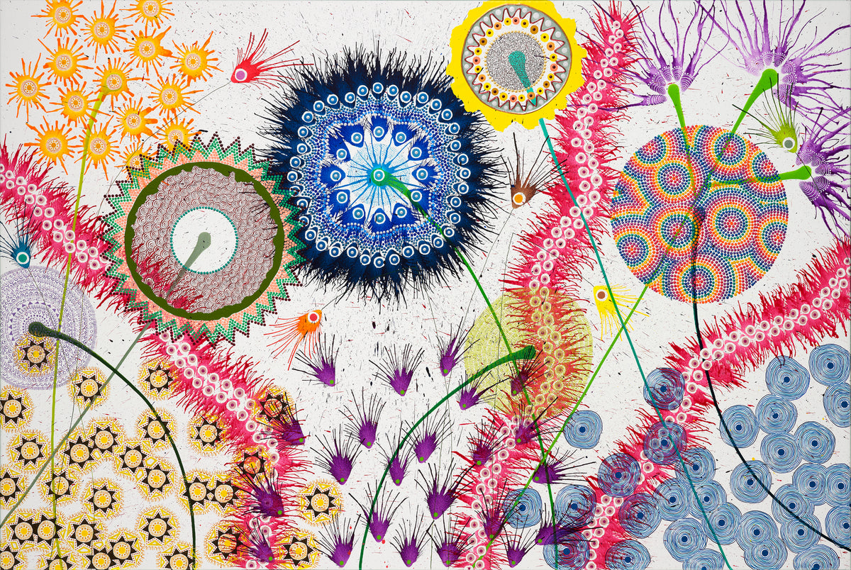 Digitalis 2 by Dan Bennett, original artwork