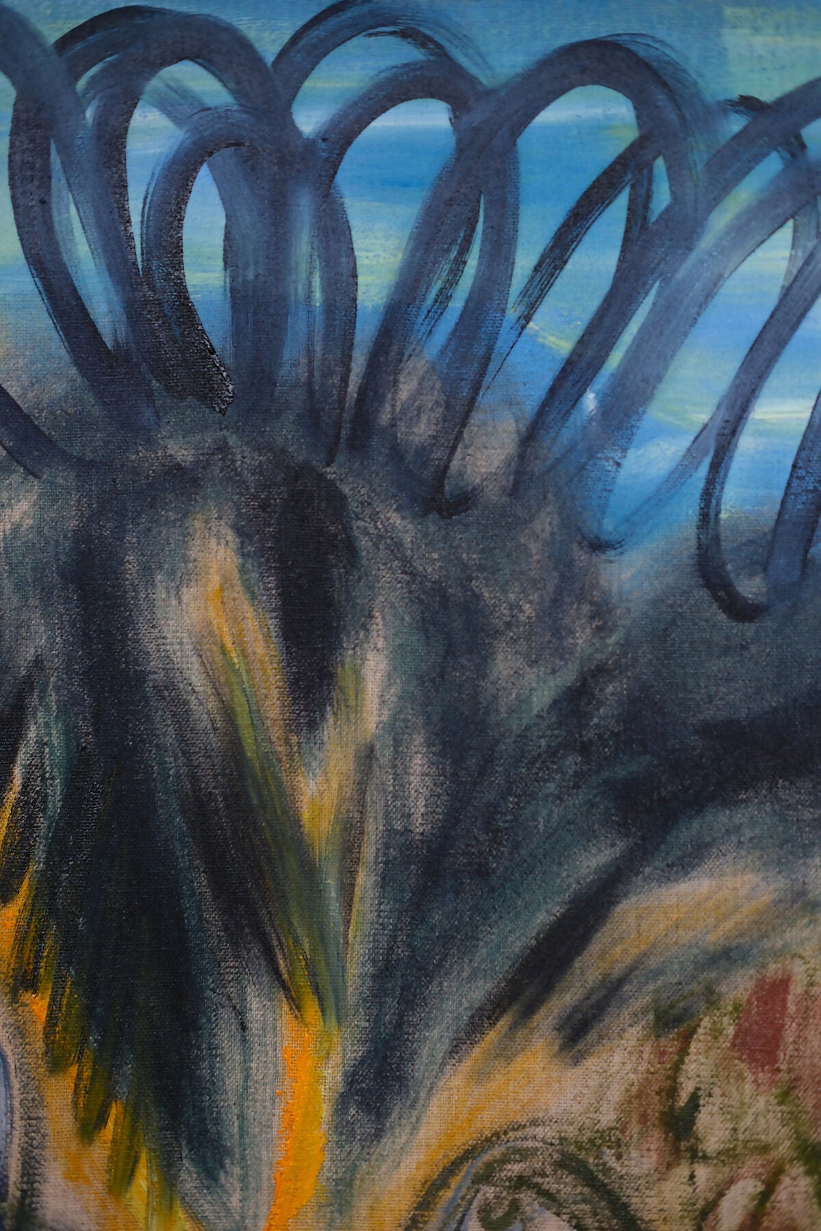 The Meadow Drinks by Sian Egan, original artwork