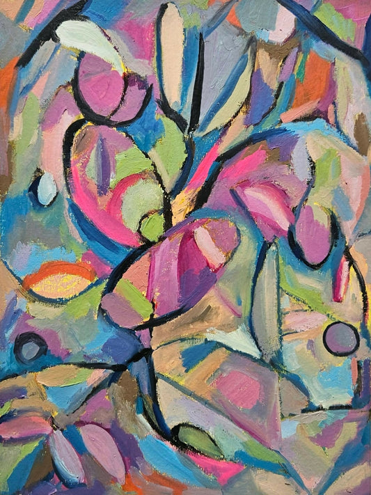Small Worlds One by Sally Green, original artwork