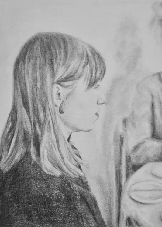 Before I Knew You by Phoebe Hardwick, original drawing