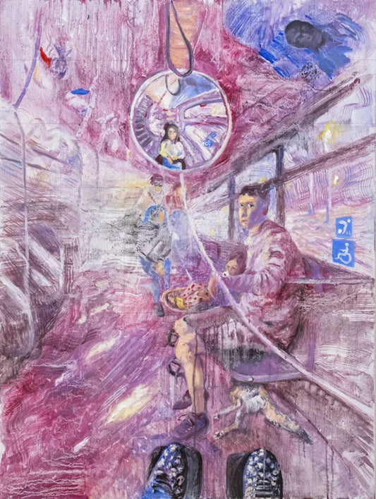 Purple 89 by Anna Li, original painting