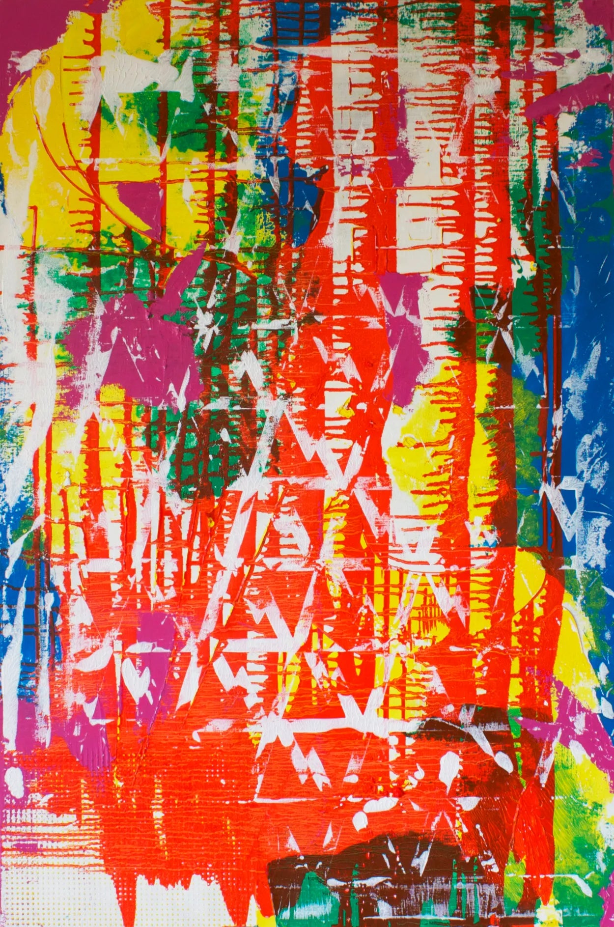 After John Hoyland-6 Days in September by Toni Harrower