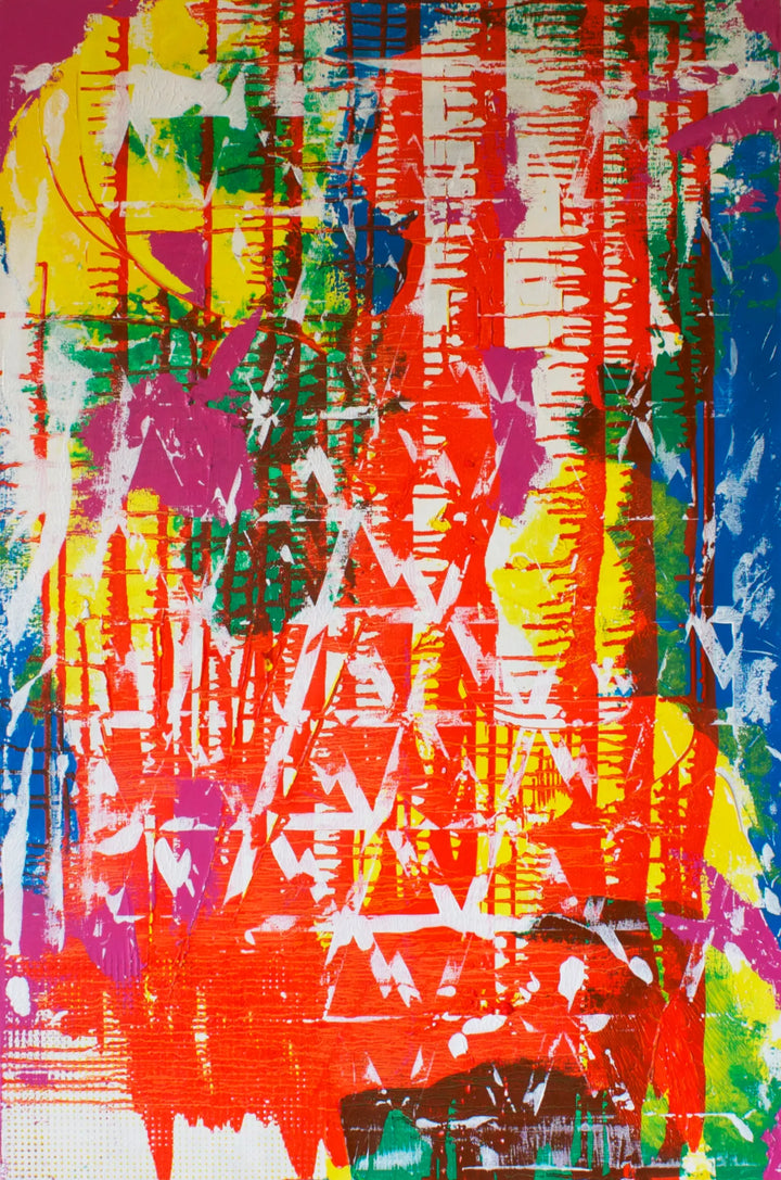 After John Hoyland-6 Days in September by Toni Harrower